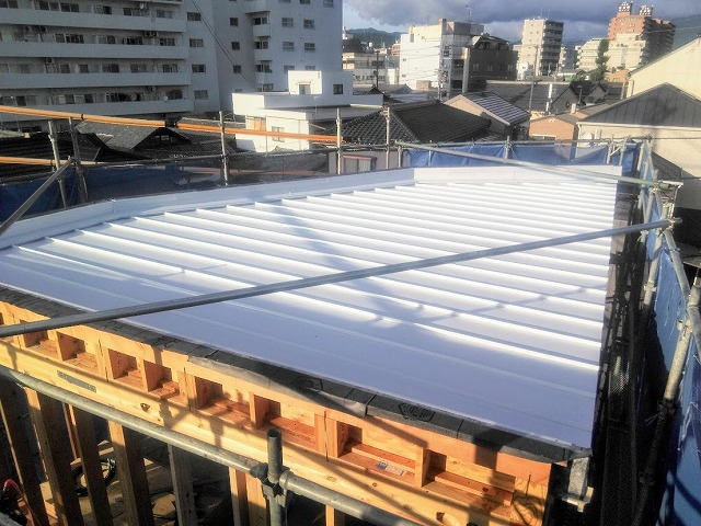 屋根・壁工事＠柳井町新築アパートメントPJ4（仮）